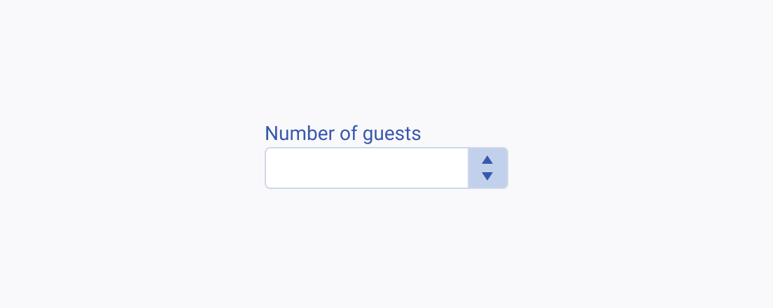 Do not use a Telerik and Kendo UI NumericTextBox without any placeholder value typed in leading users to misinterpret what kind of informaion is required from them. A Telerik and Kendo UI NumericTextBox without any placeholder value typed in.