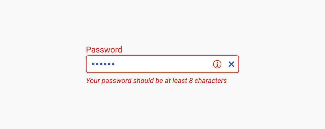 A representation of a Telerik and Kendo UI Error including clear text A Telerik and Kendo UI Error with clear text