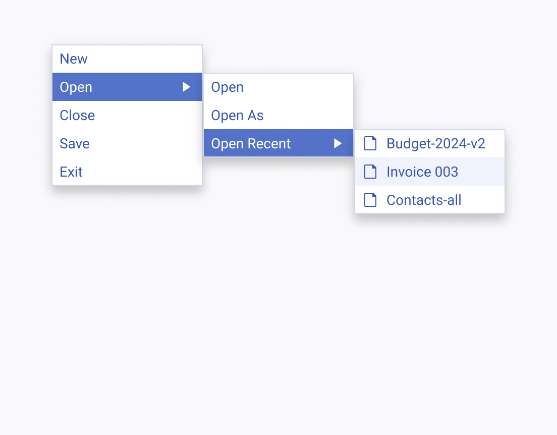 A Telerik and Kendo UI ContextMenu 