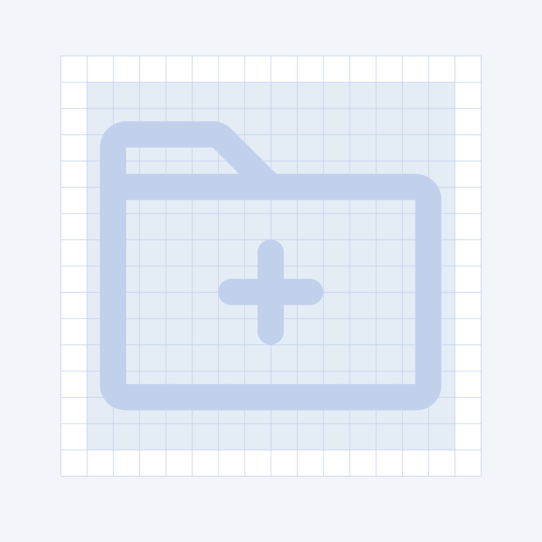 An image that demonstrates the inner position of modifier within an icon.