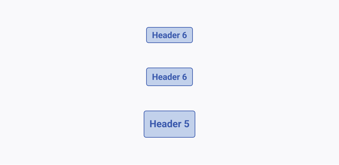 What to avoid when using typography styles in the Telerik and Kendo UI context