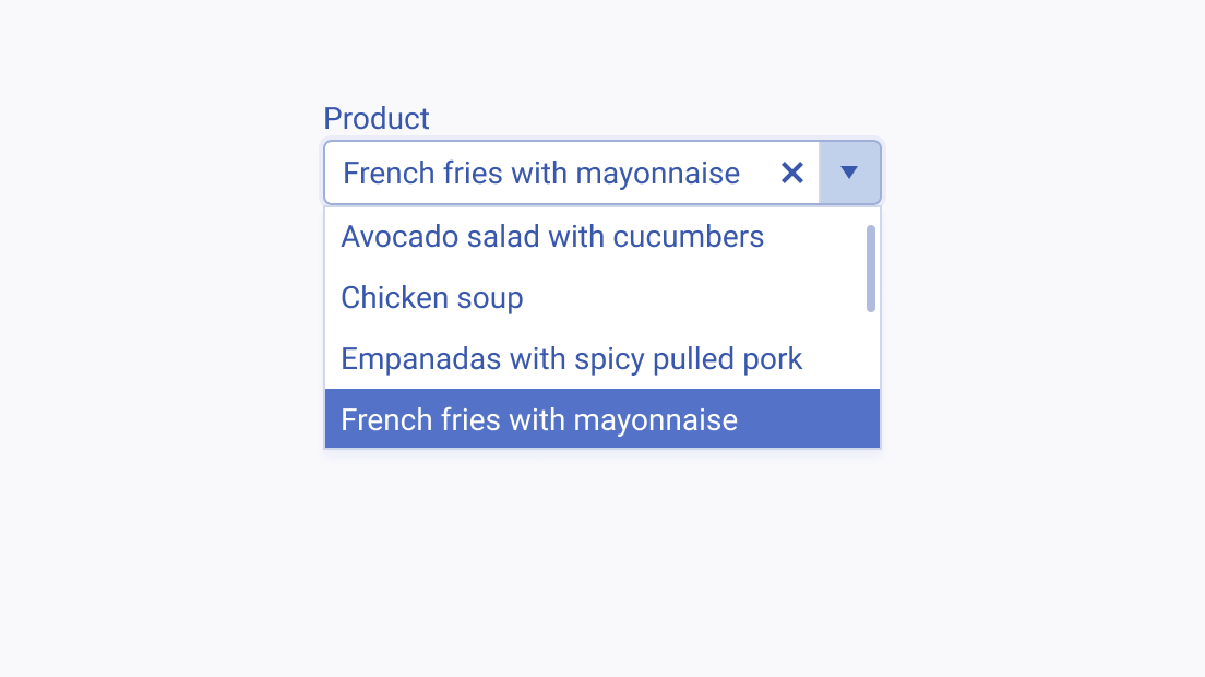 A correctly sized Telerik and Kendo UI Popup component.
