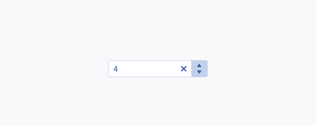 Do not render a Telerik and Kendo UI NumericTextBox without a label to avoid misunderstanding and frustration on behalf of the user. A Telerik and Kendo UI NumericTextBox with no label making it impossible to understand what type of information is required.
