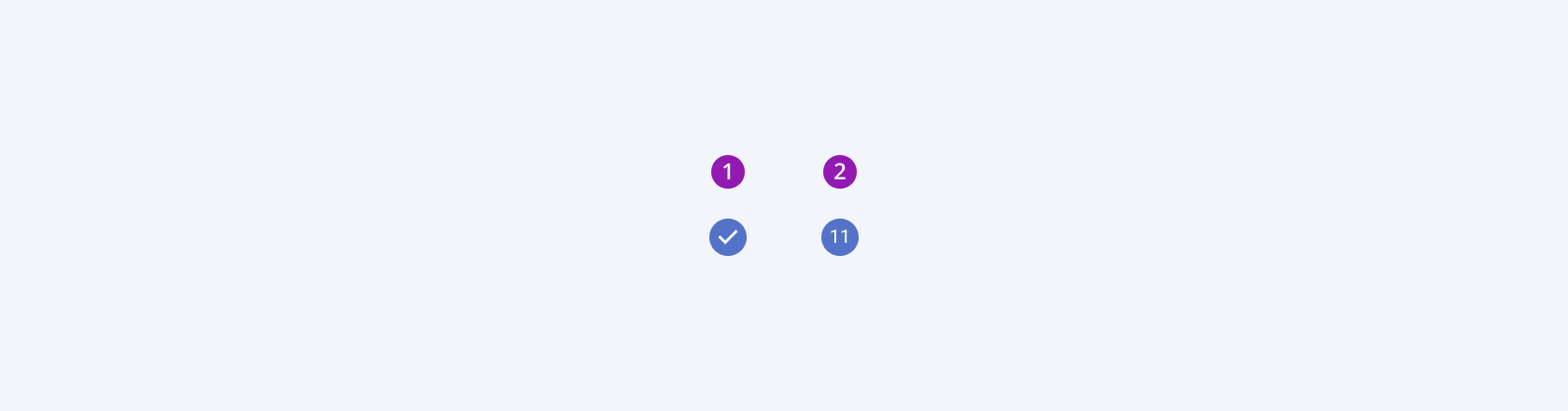 components badge rtl