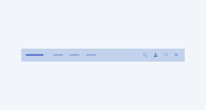 Image of Top Navbar
