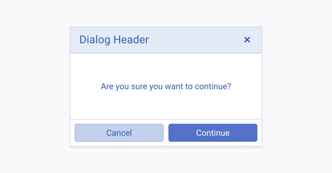A Telerik and Kendo UI Button displaying with a clear action.