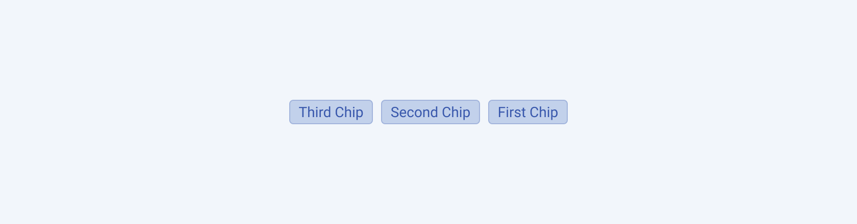 A Telerik and Kendo UI ChipList component demonstrating the right-to-left option. A Telerik and Kendo UI ChipList component demonstrating the right-to-left option.