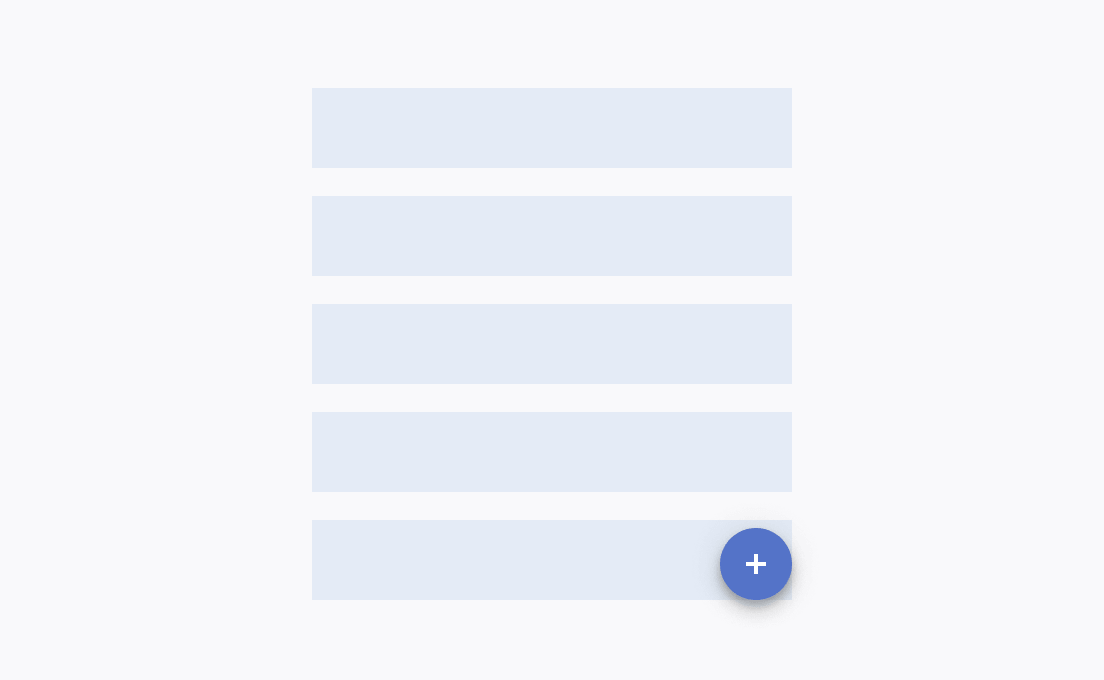 A Telerik and Kendo UI FloatingActionButton that respects the content layout.