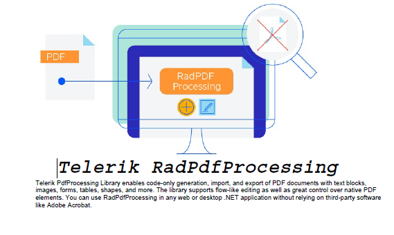 PDF document with Logo and Text