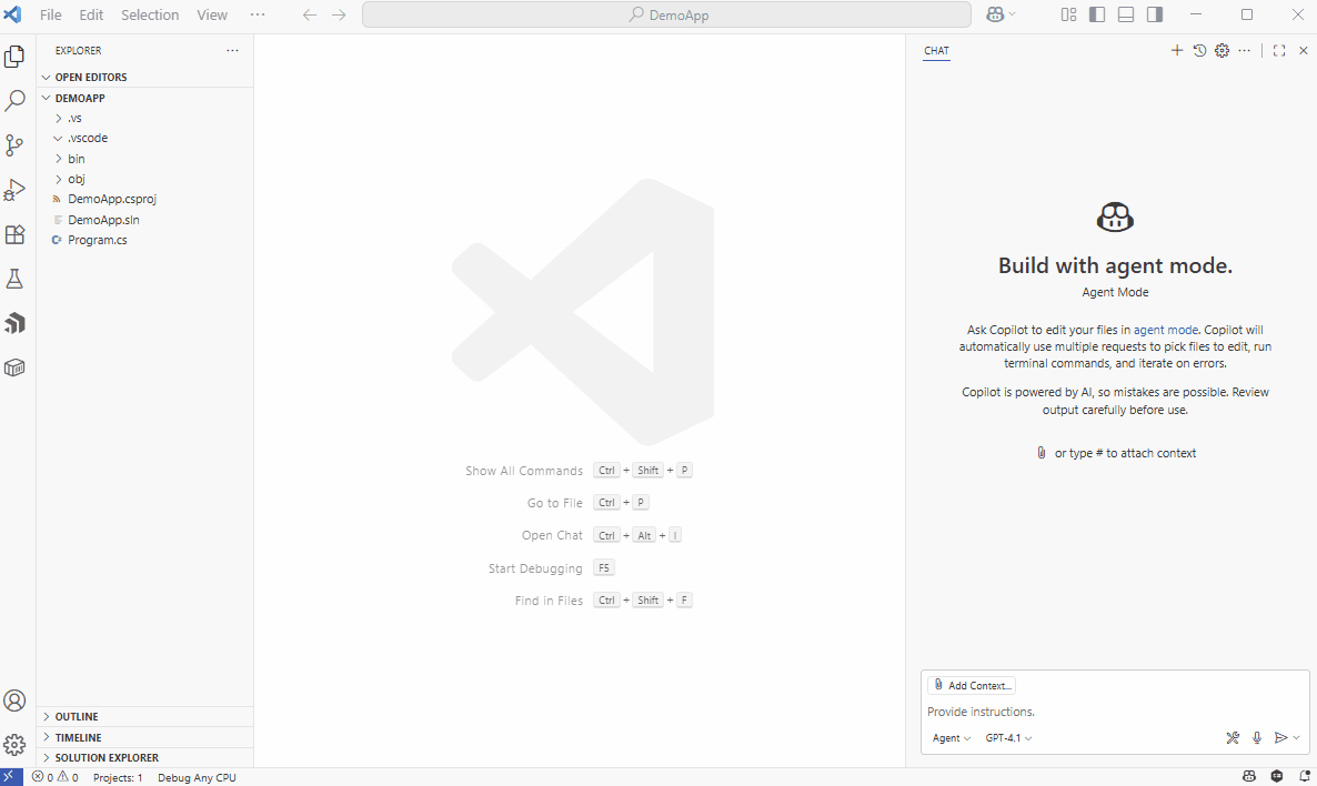 Installing DPL MCP Server in VS Code ><