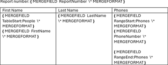 Empty Template Document