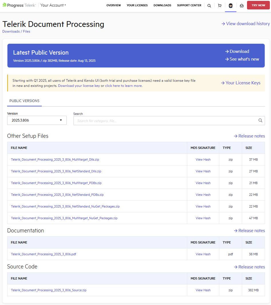 DPL Product Files ><