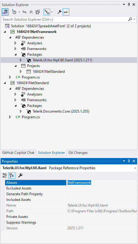 NET Framework Aliases