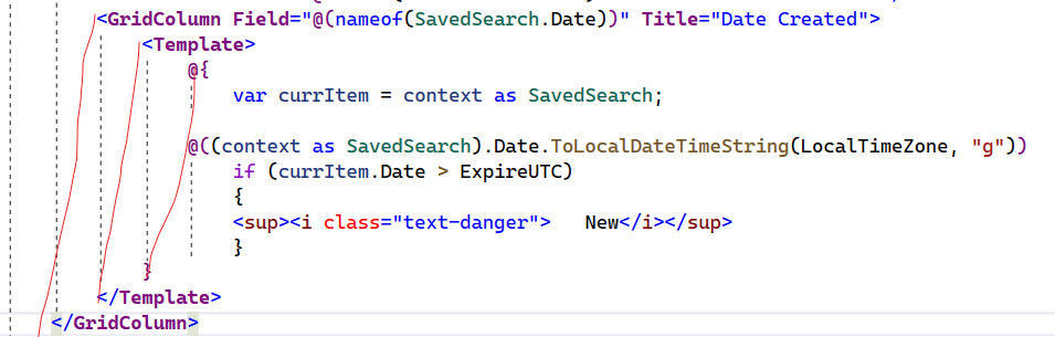 Razor formatting adds extra tab in Visual Studio with every Ctrl + k ...