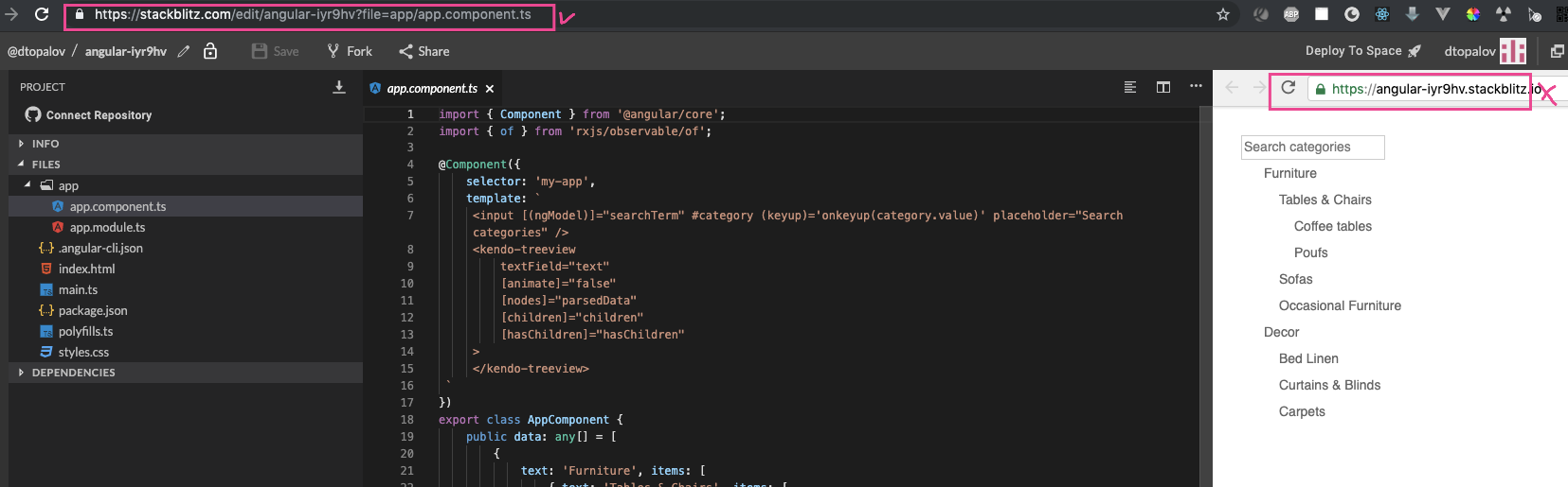 Treeview filtering in Kendo UI for Angular Telerik Forums