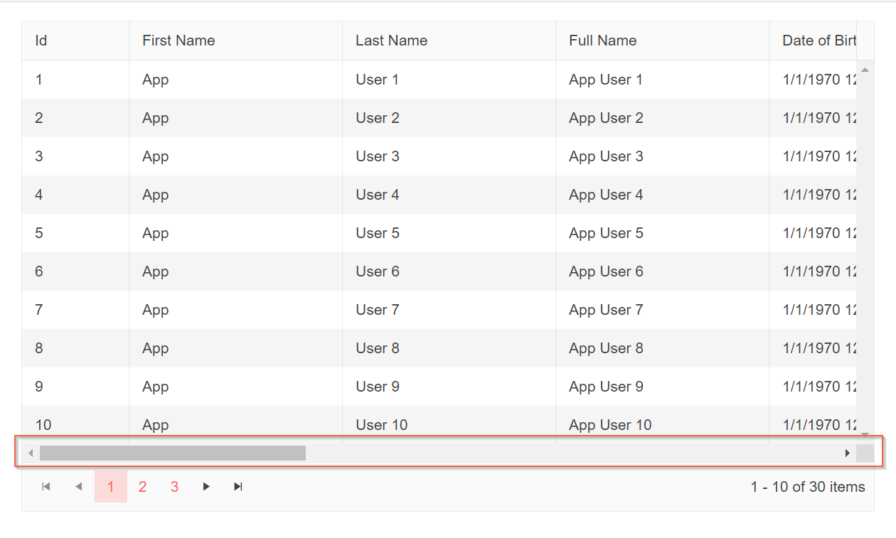 Set scrollbar invisible in UI for Blazor Telerik Forums