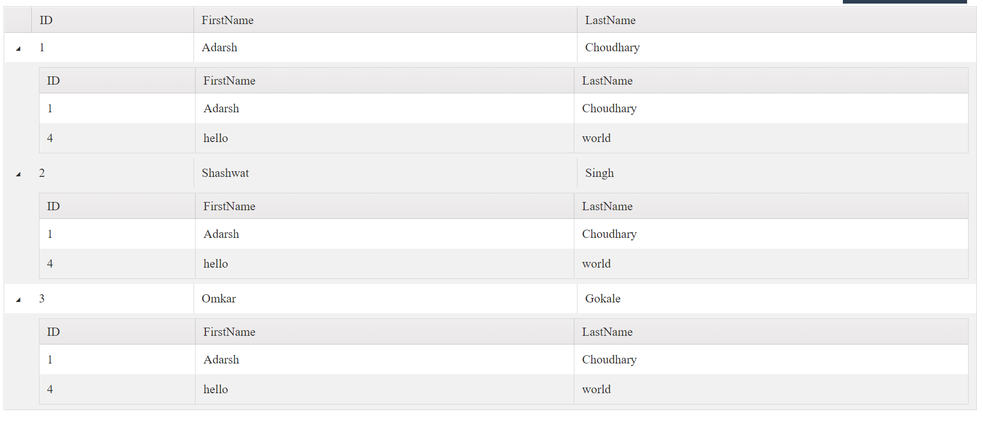 [Solved] Kendo Grid not sending in Kendo UI for jQuery | Telerik Forums