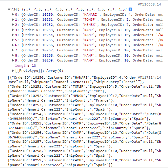 Problem loading grid from PHP data source in Kendo UI for jQuery ...