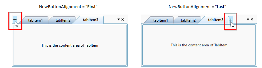 New tab creation button in RadTabControl in UI for WPF | Telerik Forums