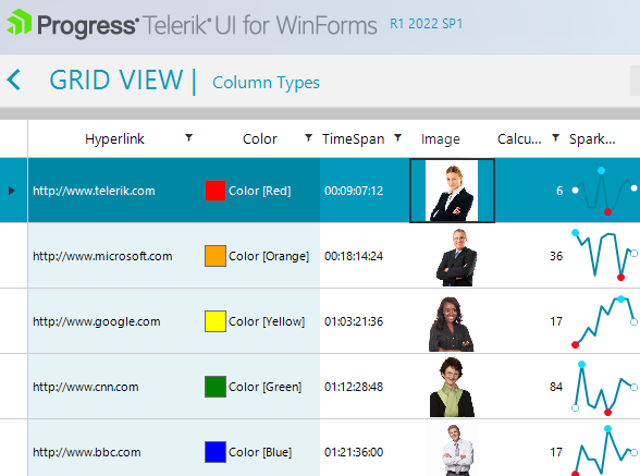 Possible to show icon next to pinned item? in UI for WinForms | Telerik ...