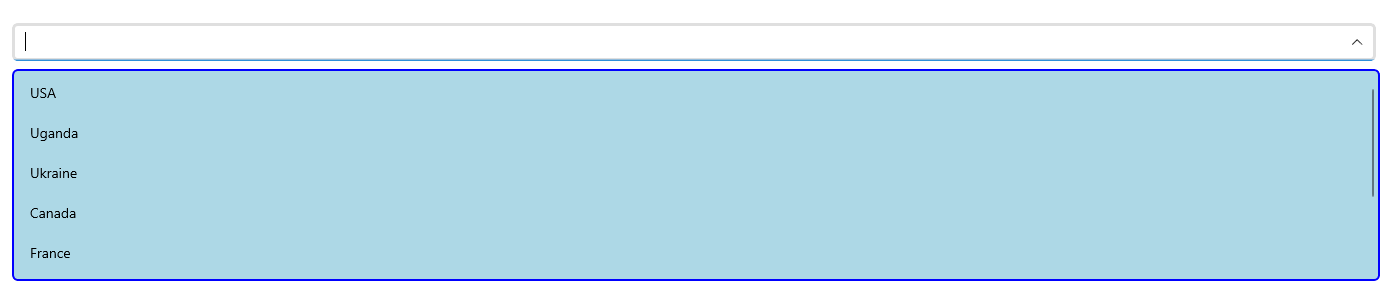 RadComboBox issues in UI for .NET MAUI | Telerik Forums