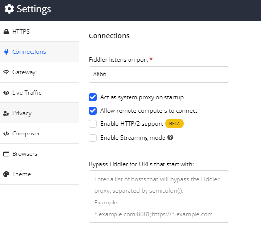 Can not connect Android with Win10 proxy in Fiddler | Telerik Forums