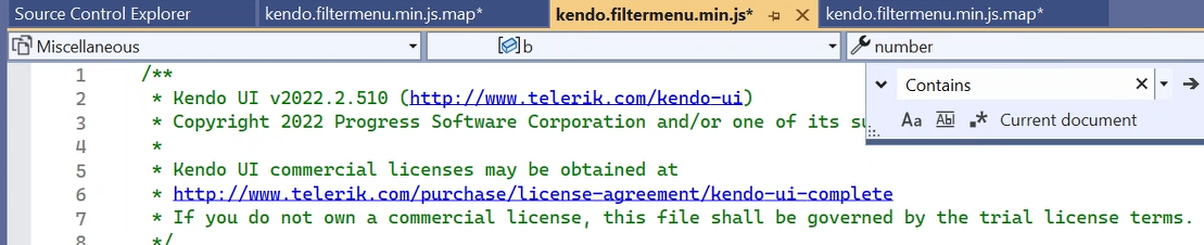 Kendo UI grid filter options needs to be reorder in Kendo UI for jQuery ...