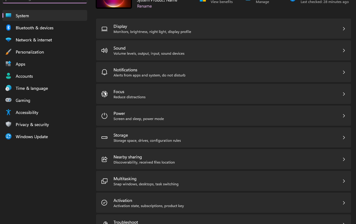 What would be the best way to go about recreating the windows 11 ...