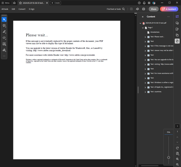 RadFixedDocument.AcroForm.FormFields is empty on valid PDF? in Telerik ...