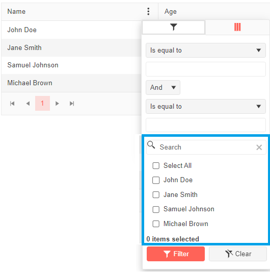 [Solved] Grid column filter - multiselect + operator based in Kendo UI ...