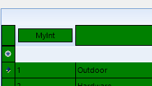 GridView Row and Cell formatting. (Padding, Margin, Border). in UI for ...