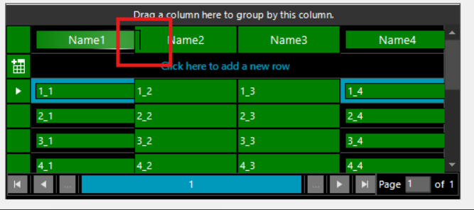 GridView Row and Cell formatting. (Padding, Margin, Border). in UI for ...