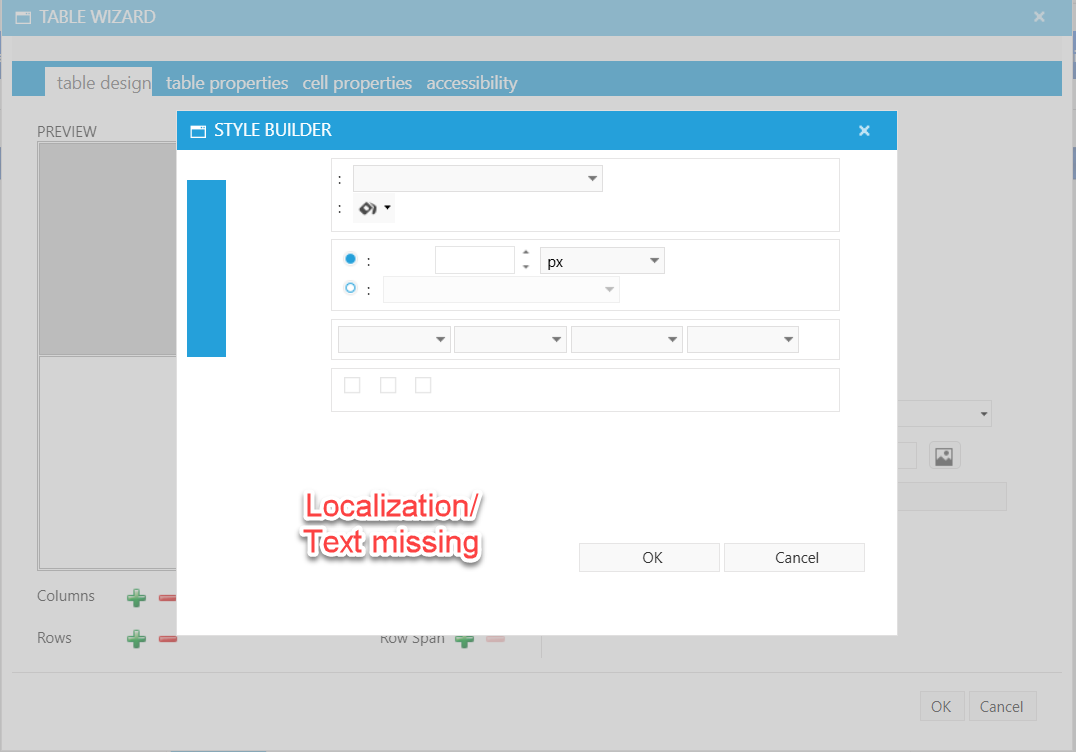 [Solved] Issue regarding Localization for RadEditor Table in UI for ASP ...