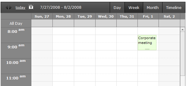 appointment template