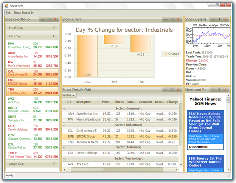 wpf Where are examples of great program UI s built free 