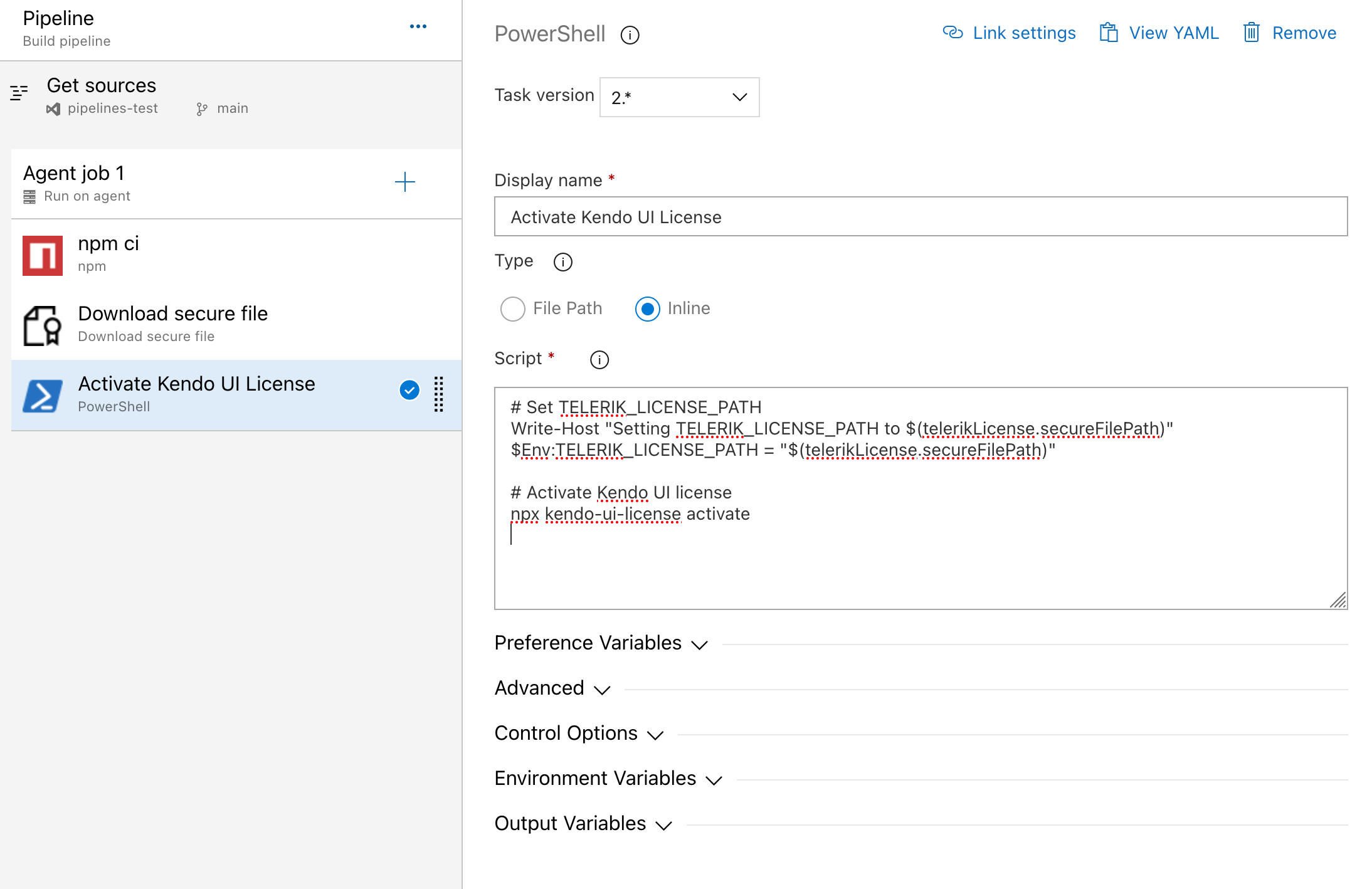Secure Azure Classic Step 2