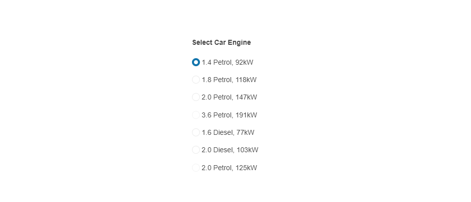 Kendo UI for jQuery RadioButton Overview