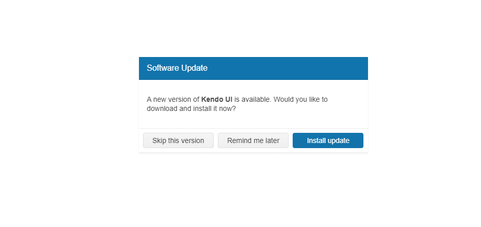 Kendo UI for jQuery Dialog Overview