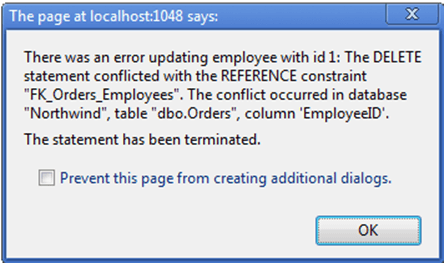 Kendo UI for jQuery Sample Error