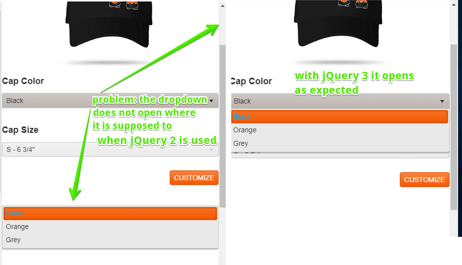 Kendo UI for jQuery Incorrect DropDown Position