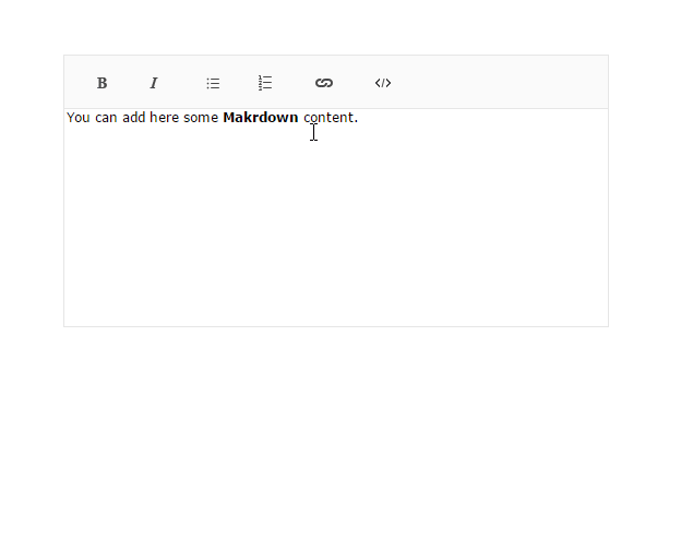 Kendo UI for jQuery Markdown video
