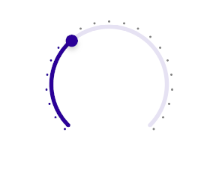 Telerik CircularSlider for .NET MAUI Ticks