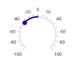 Telerik CircularSlider for .NET MAUI Range Track