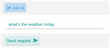Telerik .NET MAUI AIPrompt Input View Styling