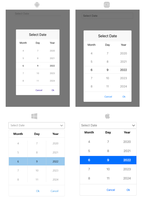 DatePicker Getting Started