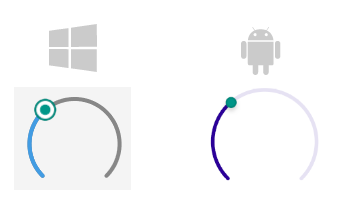 Telerik CircularSlider for .NET MAUI Value Thumb Styling