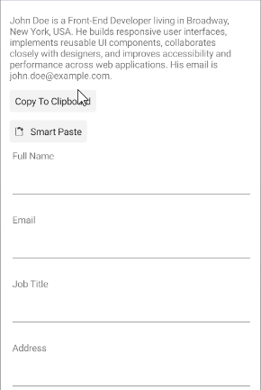 .NET MAUI SmartPasteButton Getting Started