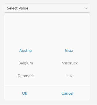 TemplatedPicker Selected Value
