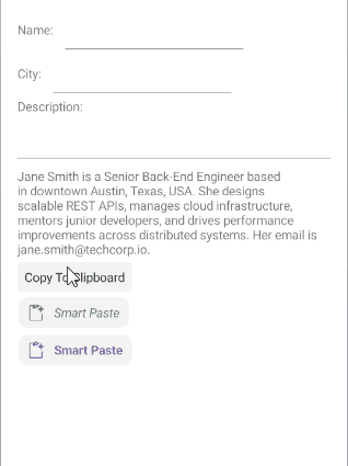 .NET MAUI SmartPasteButton Styling