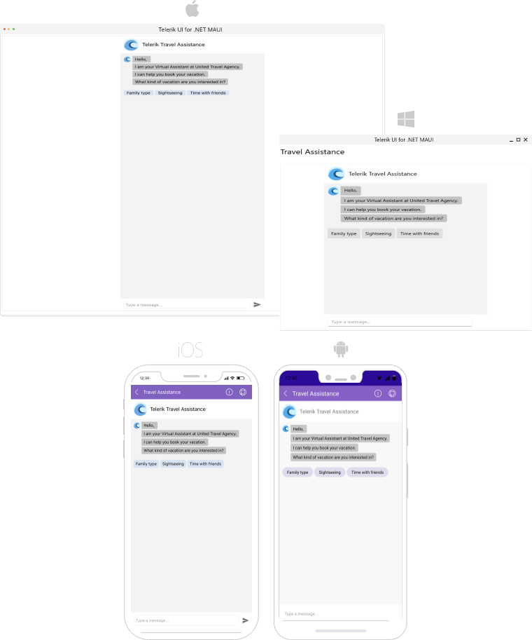 .NET MAUI Chat Overview